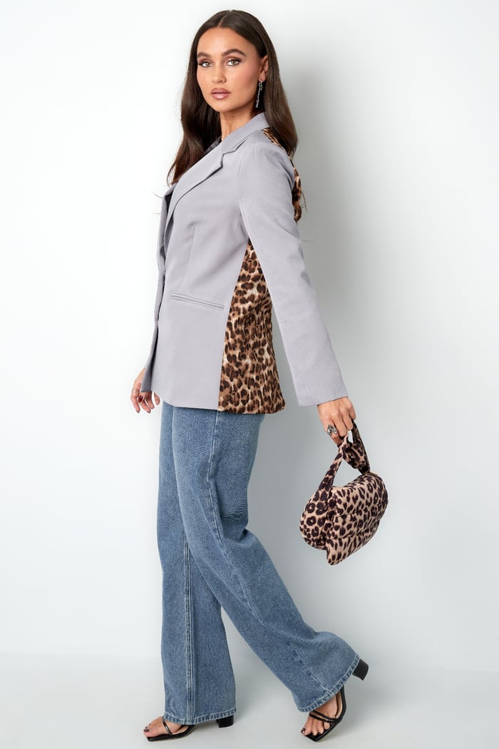 Blazer panther print back print h5Picture5